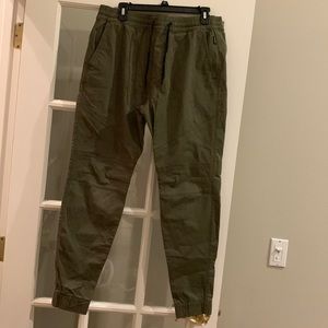 Hollister Skinny Jogger Size L Mens, Dark Green